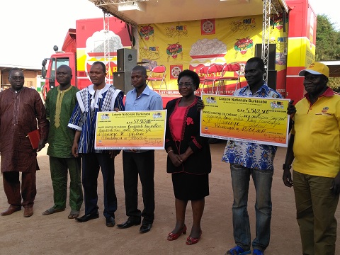 Koudougou : La Loterie nationale a remis  près de 60 millions à deux gagnants